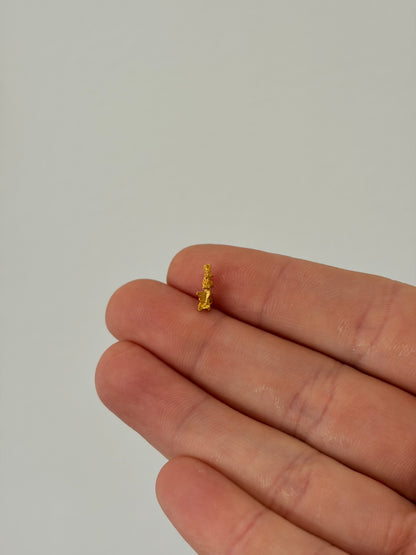 0.45 grams Natural Gold Nugget - October drop