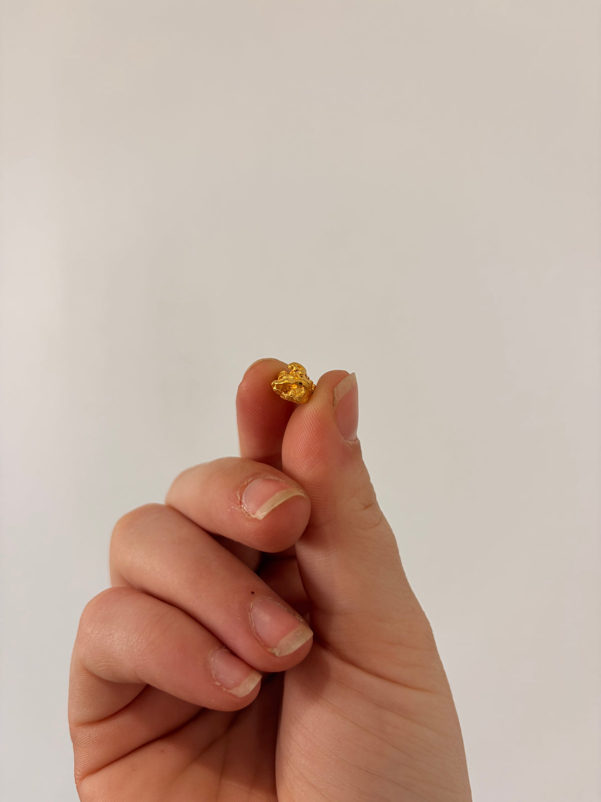 3.52 grams Natural Gold Nugget - October drop