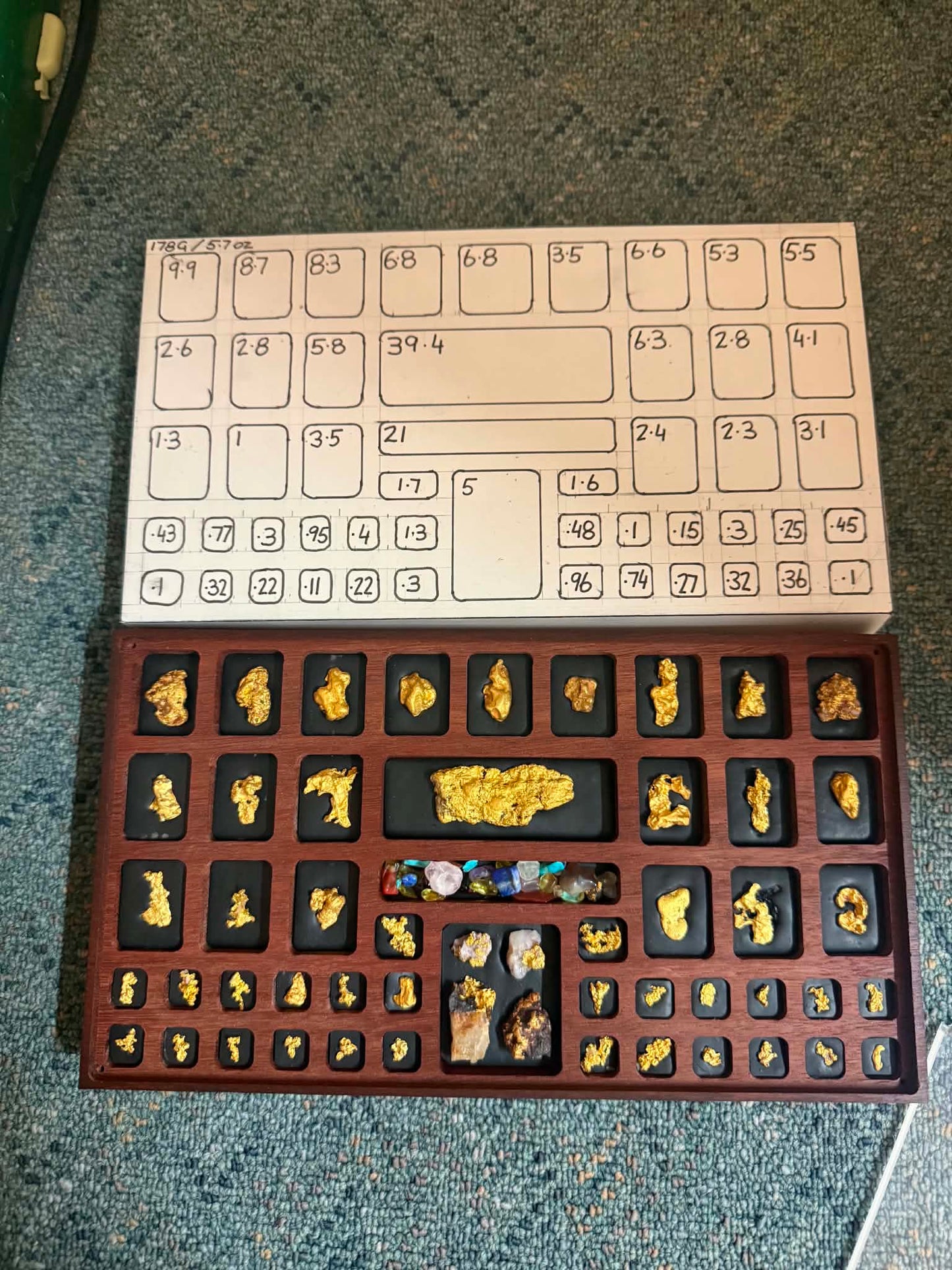 INCREDIBLE Gold and Opal Collection - 148 grams total