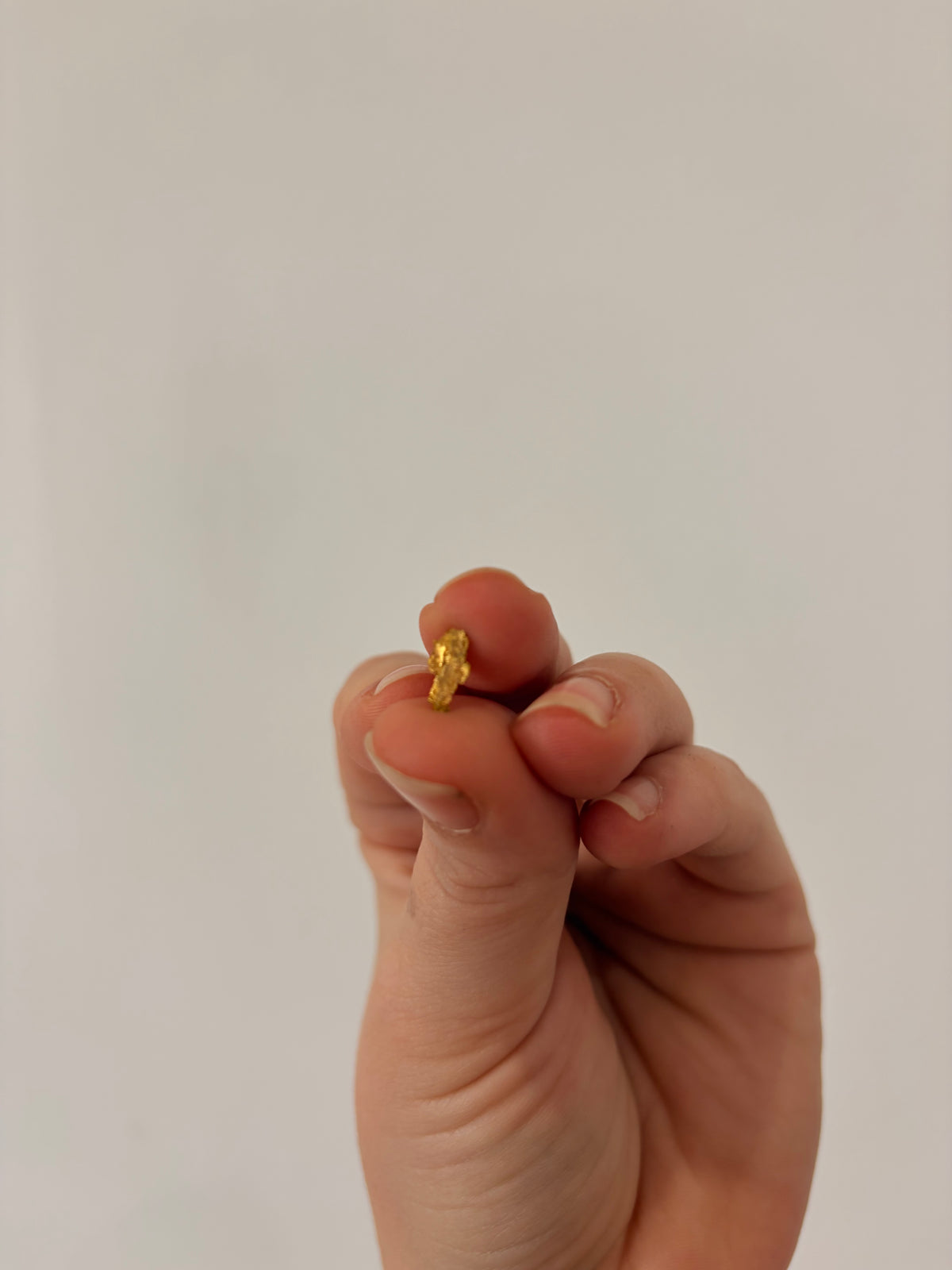 0.14 grams Natural Gold Nugget - October drop