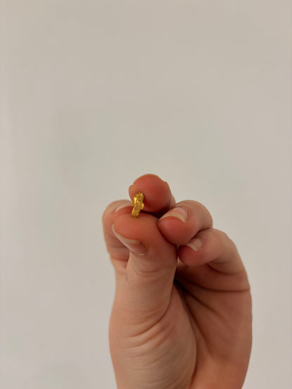 0.14 grams Natural Gold Nugget - October drop
