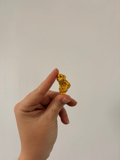 24.3 grams Natural Gold Nugget - October drop