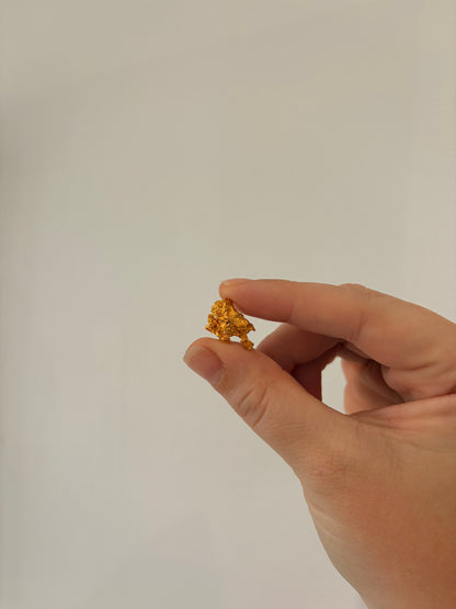 3.18 grams Natural Gold Nugget - October drop