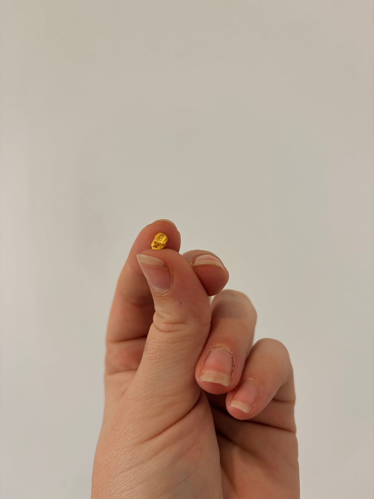 0.44 grams Natural Gold Nugget - October drop