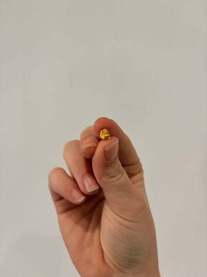 0.94 grams Natural Gold Nugget - October drop