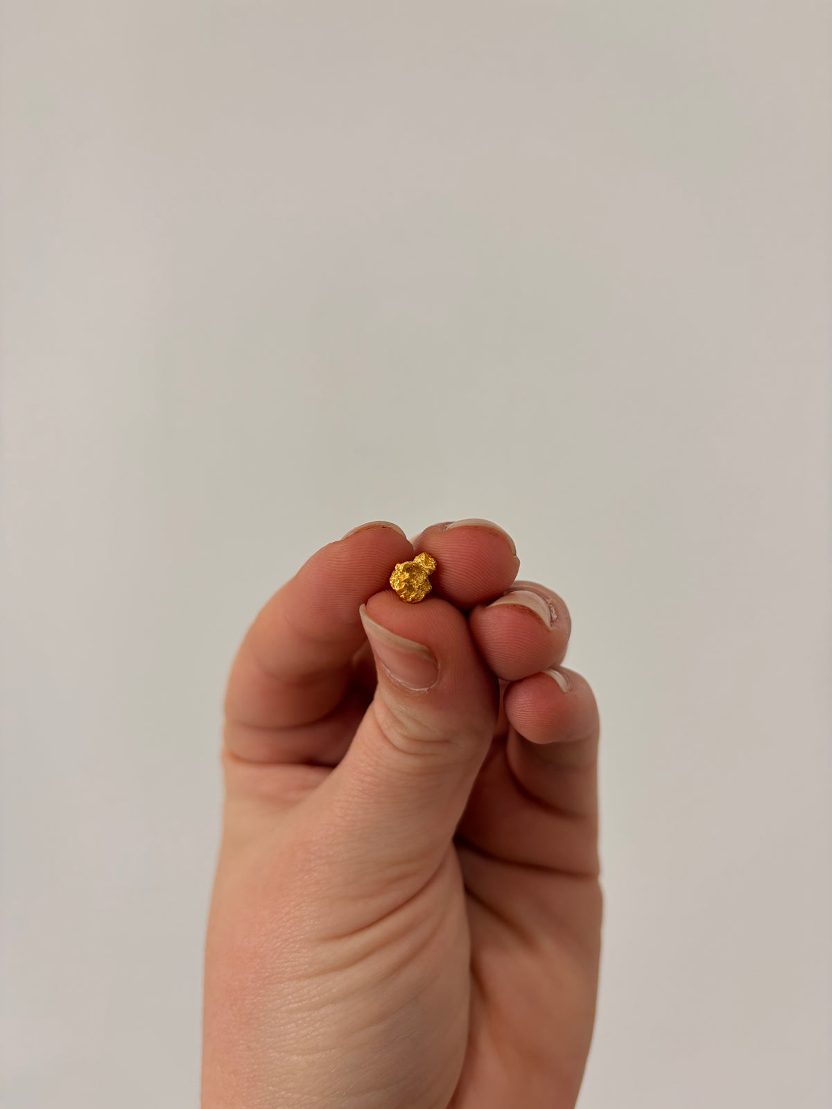 0.77 grams Natural Gold Nugget - October drop