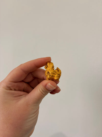31.74 grams Natural Gold Nugget - October drop