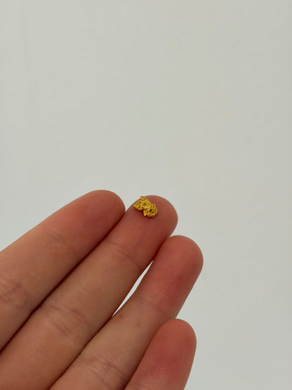 0.68 grams Natural Gold Nugget - October drop