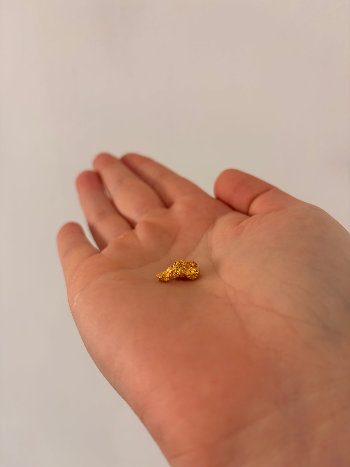 2.87 grams Natural Gold Nugget - October drop