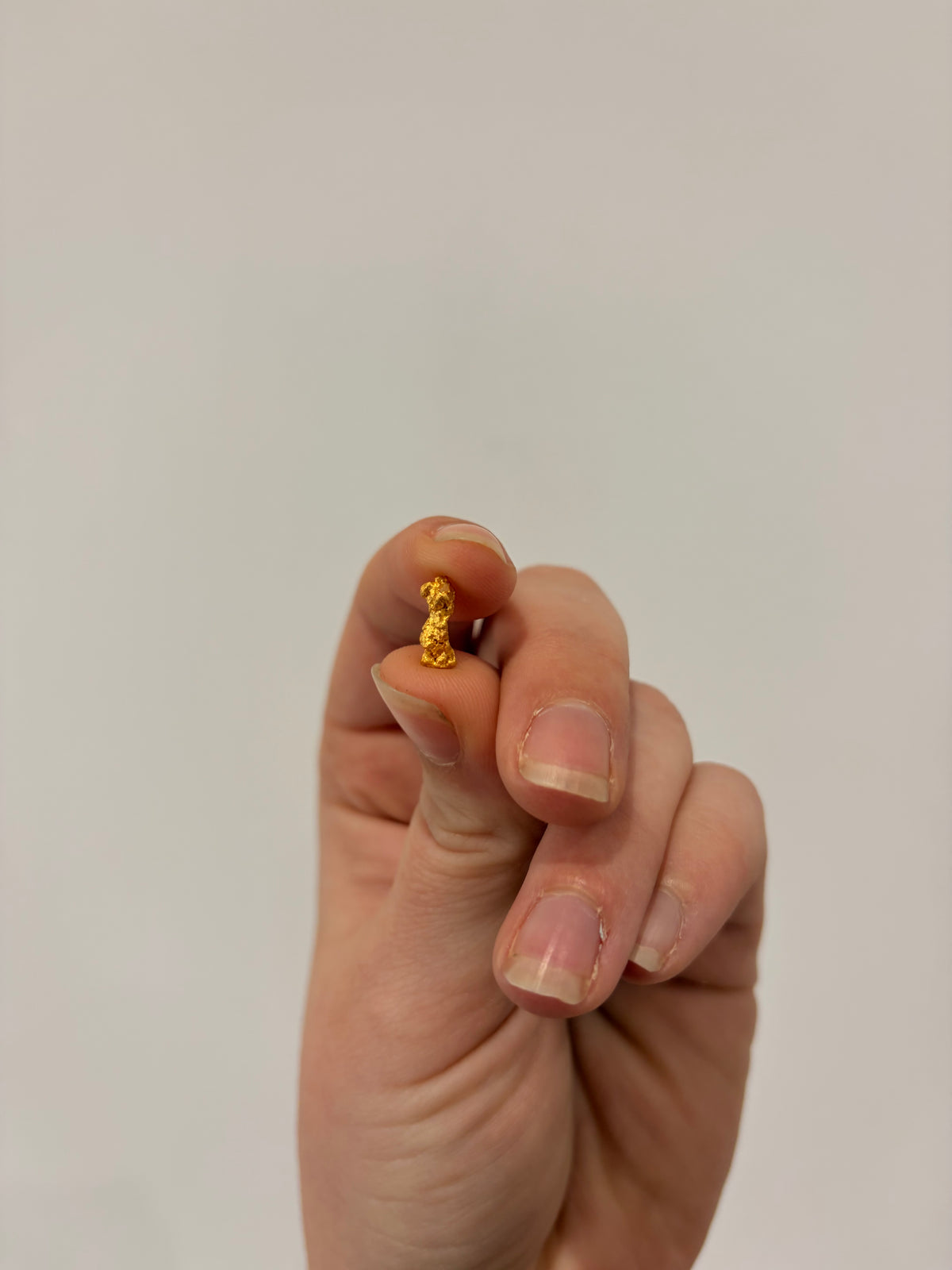 0.84 grams Natural Gold Nugget - October drop