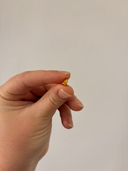 0.59 grams Natural Gold Nugget - October drop