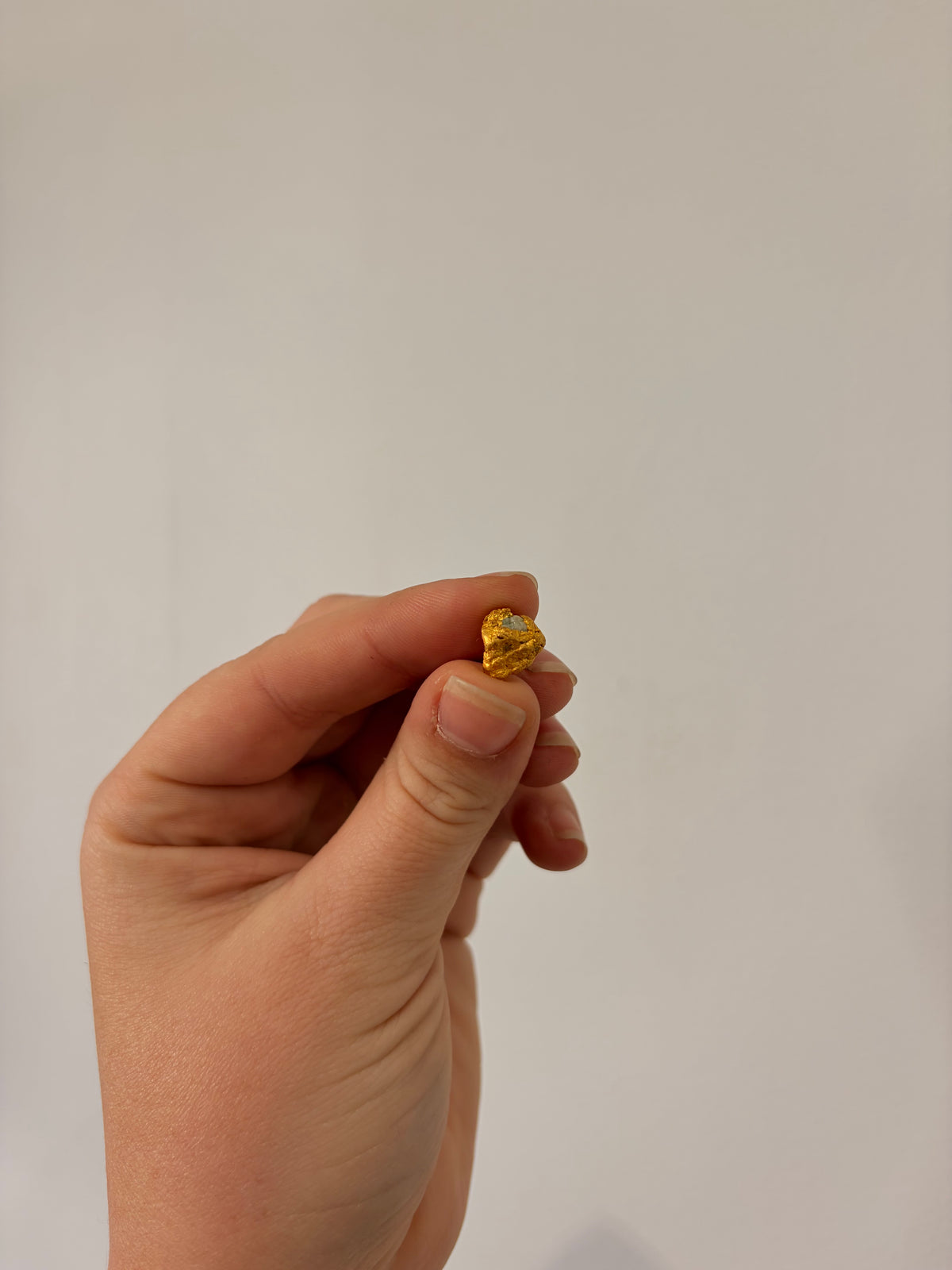 2.77 grams Natural Gold Nugget - October drop