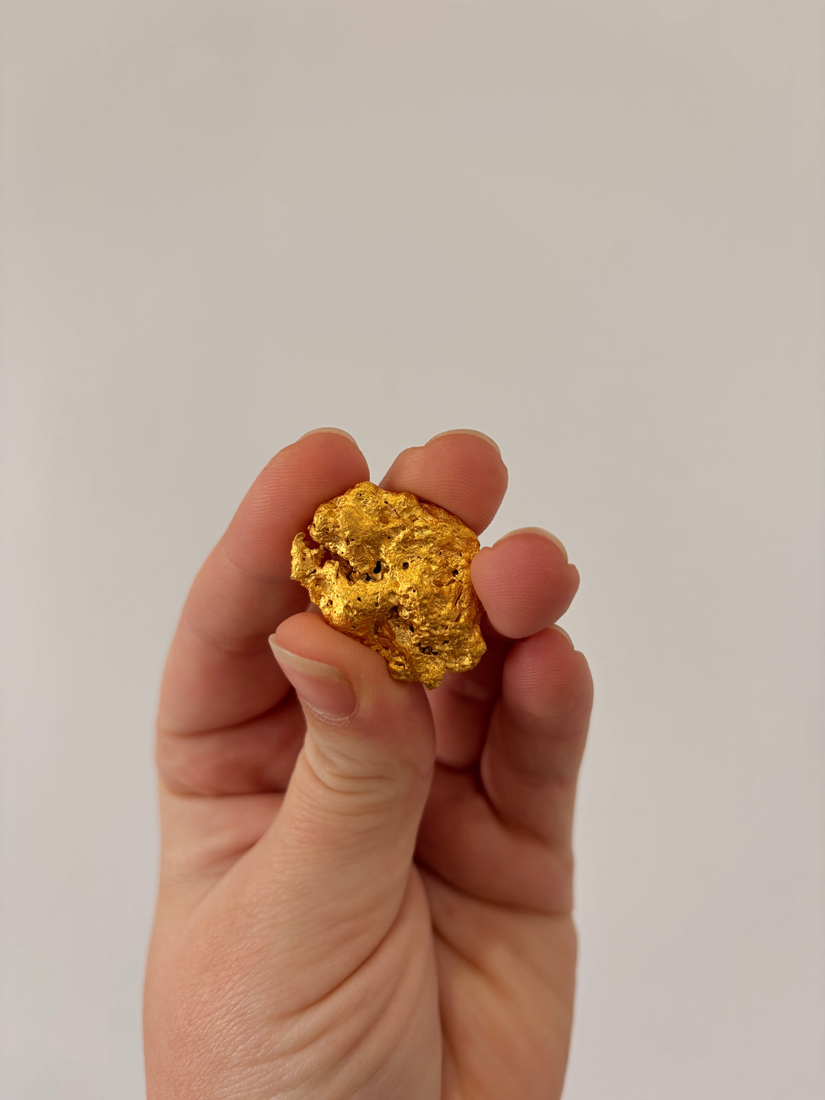 25.61 grams Natural Gold Nugget - October drop