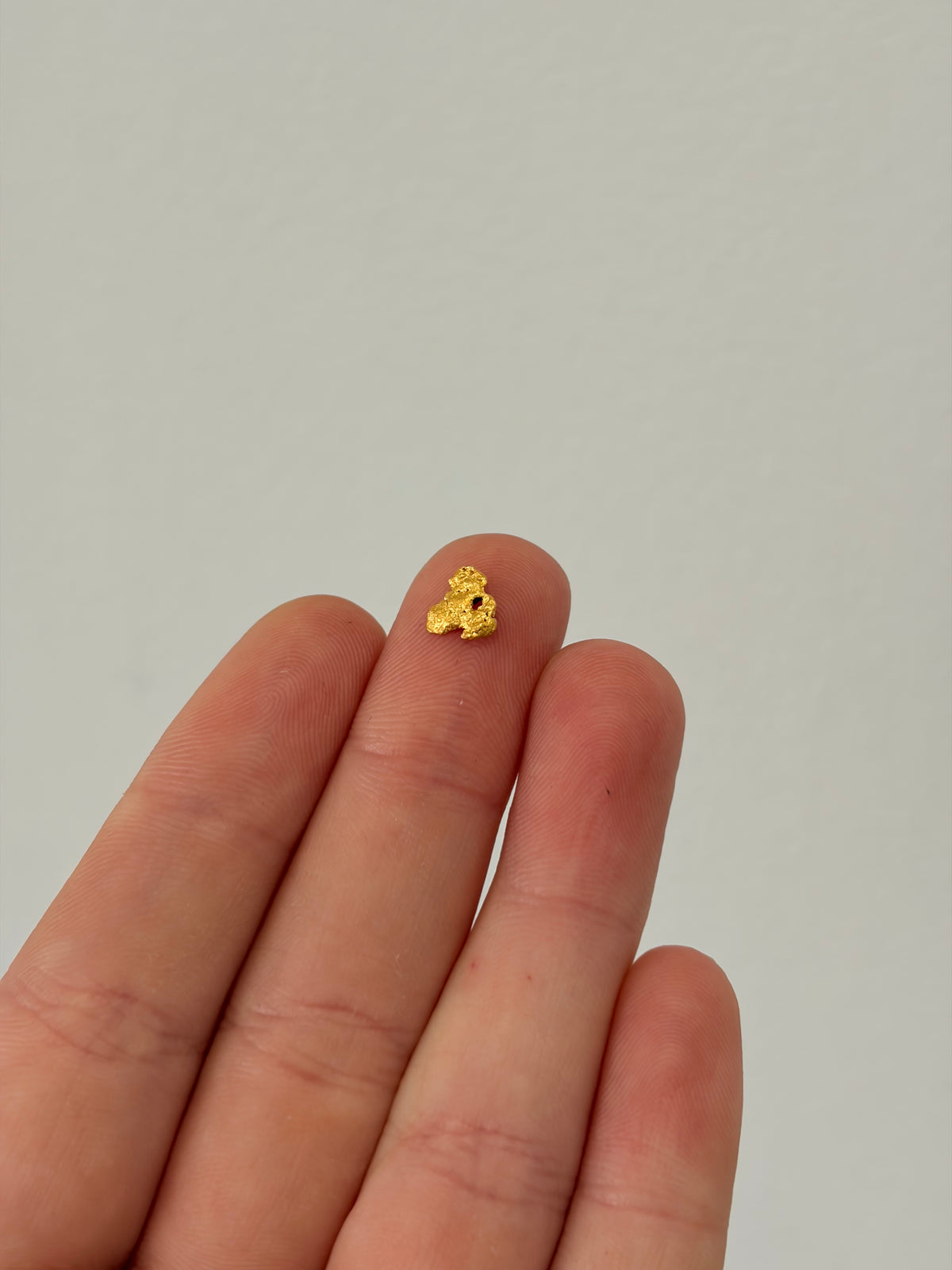 0.35 grams Natural Gold Nugget - October drop