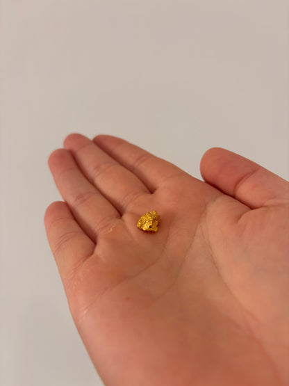 1.92 grams Natural Gold Nugget - October drop