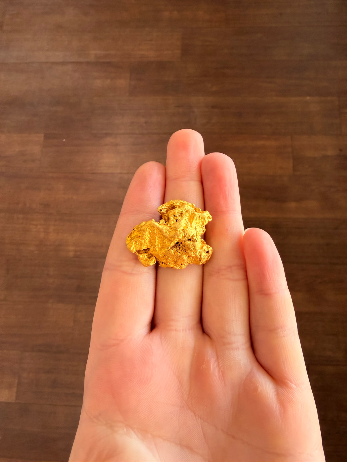 31.74 grams Natural Gold Nugget - October drop