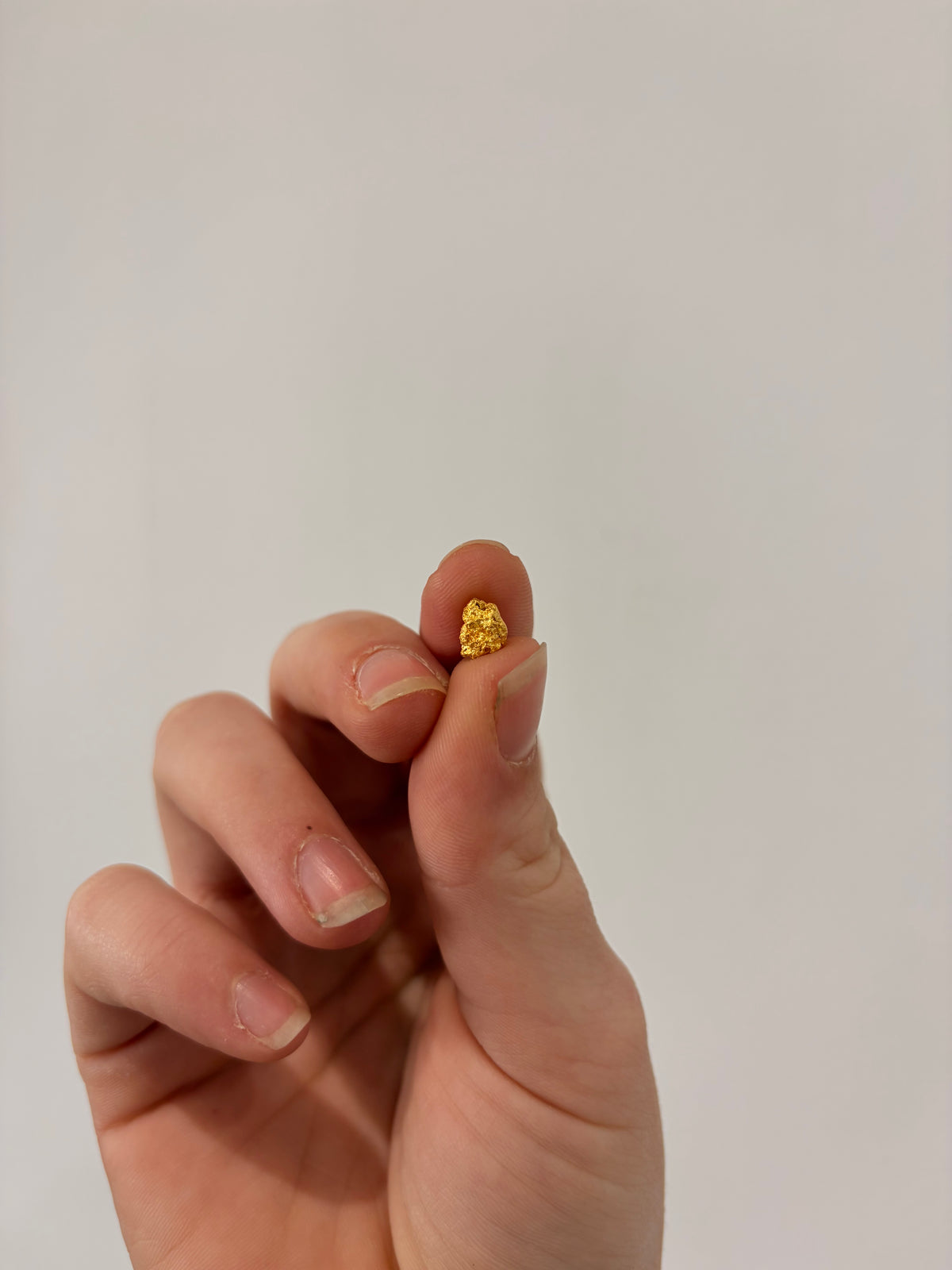 0.94 grams Natural Gold Nugget - October drop