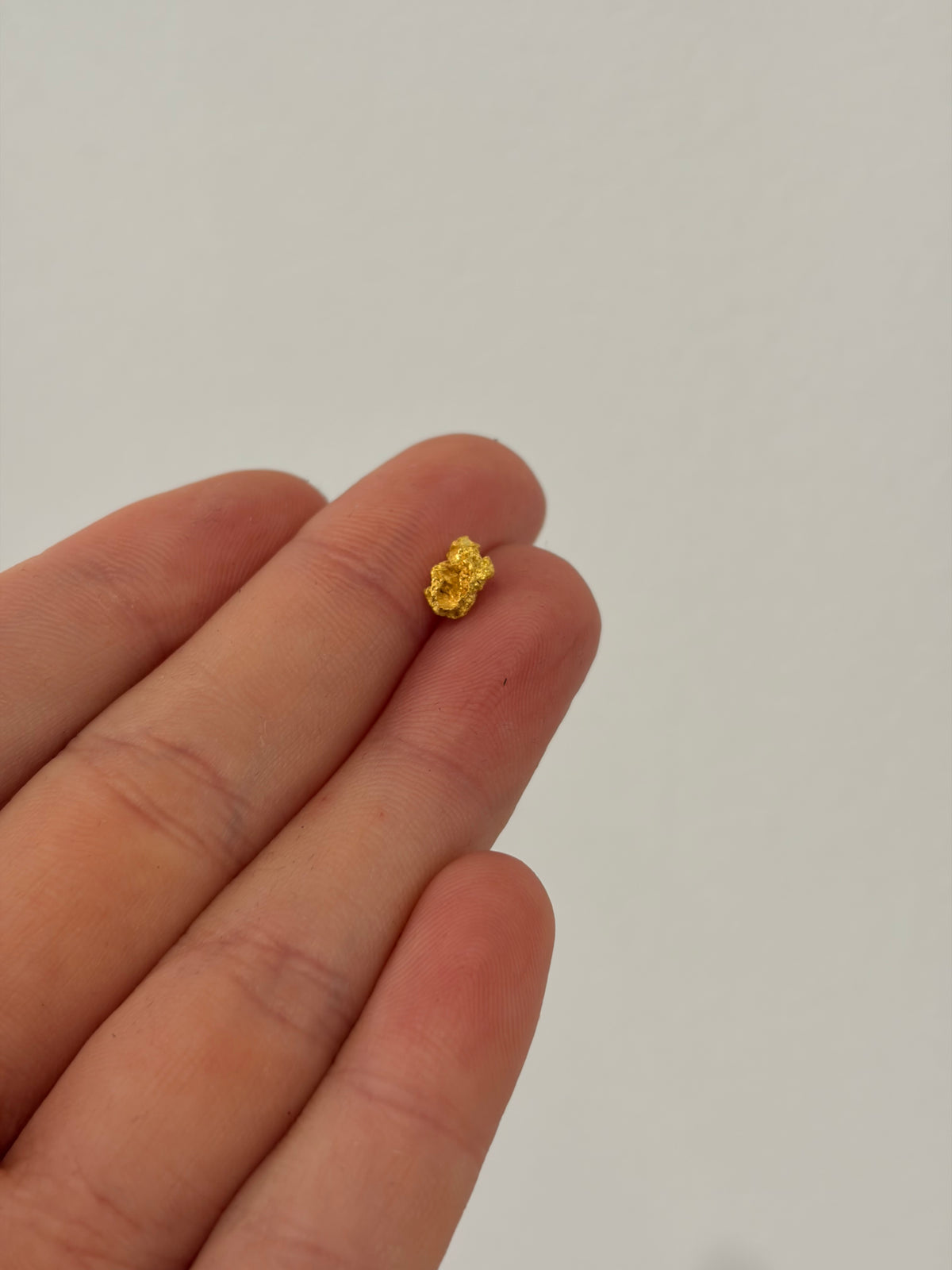 0.39 grams Natural Gold Nugget - October drop