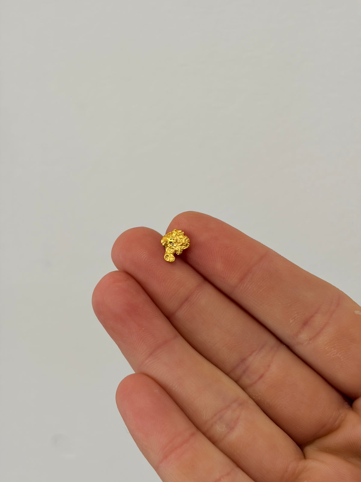 0.84 grams Natural Gold Nugget - October drop