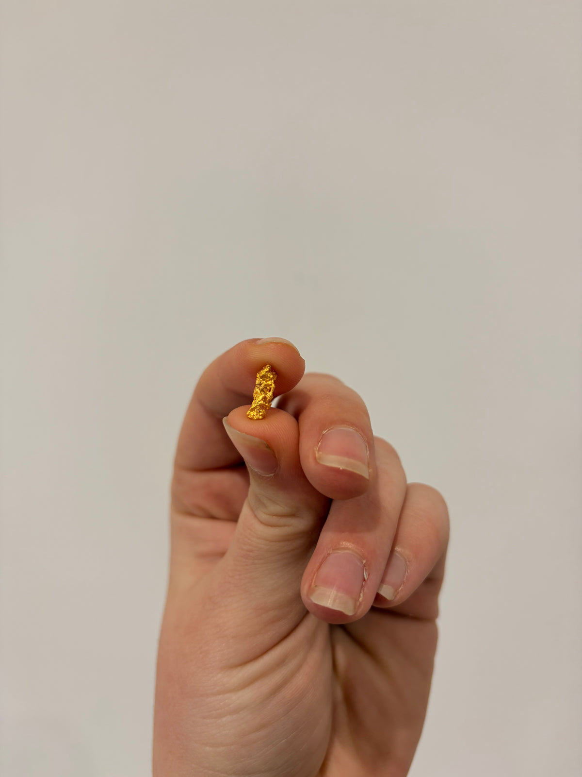 0.84 grams Natural Gold Nugget - October drop