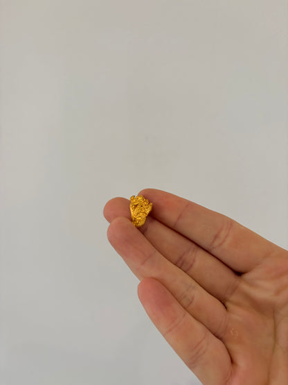 3.75 grams Natural Gold Nugget - October drop