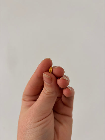 0.52 grams Natural Gold Nugget - October drop